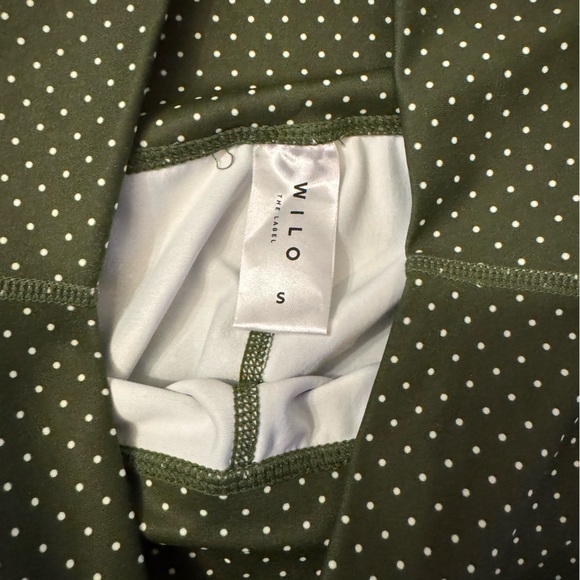 Wilo The Label High Waisted Leggings Olive Green Women’s S - Picture 3 of 5
